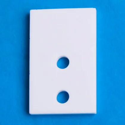 Ceramic thermal plate in aluminum oxide ceramics