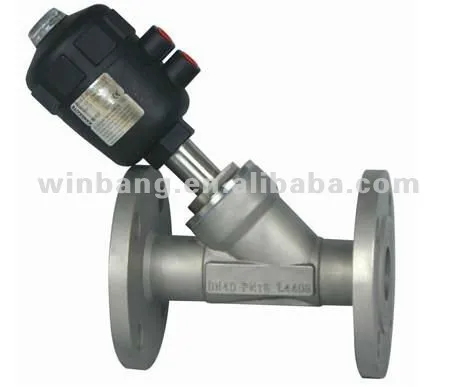 Pneumatic Control Angle Seat Valve Model: ASV-F20