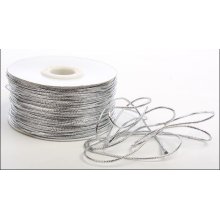 Factory price supply silver metallic cord