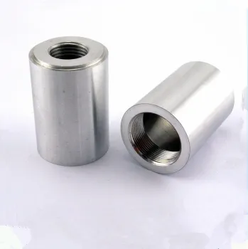 Custom Silver Cylinder Round M8 Aluminum Nut Spacers