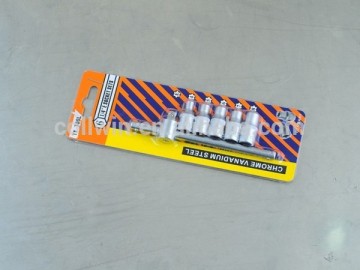 1/4 Inch DR 6PCS E SCOKET SET