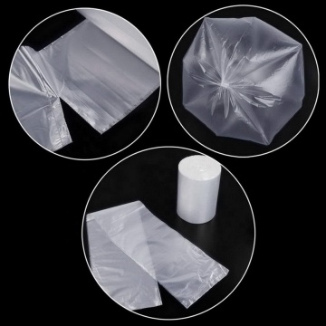 Black Polythene Garbage Packaging Trash Bag For Dustbin