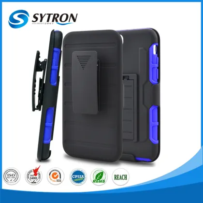 Manufacture Price Tough Hybird Combo for zte axon 7 kickstand case