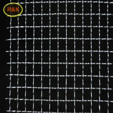 square Hole crimped wire mining screen mesh