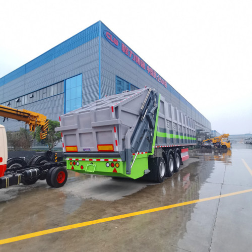 CHENG LI 50CBM сжатый мусорный трейлер