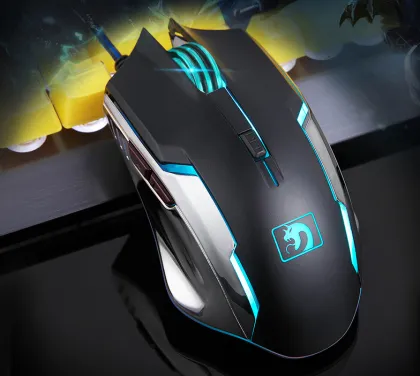 Wired gaming luminous colorful mouse