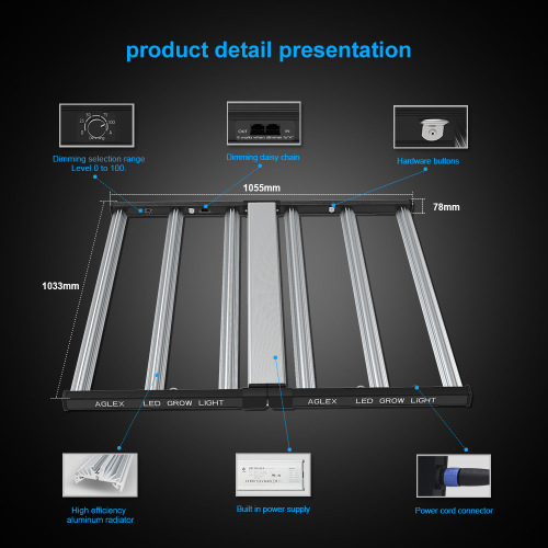 Indoor Plant Grow Lights Samsung Full Spectrum 720W