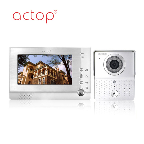 ACTOP Videocamera deurbel met intercom