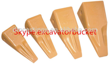 Loader bucket tooth adapters pins and end bits