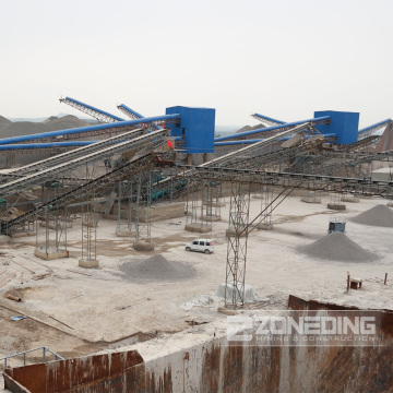 Linea di produzione di impianti di frantumazione di pietre aggregate
