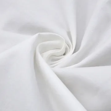 80 Polyester 20 Cotton Air-jet loom White Fabric