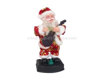 10 Inch Guitar Santa
