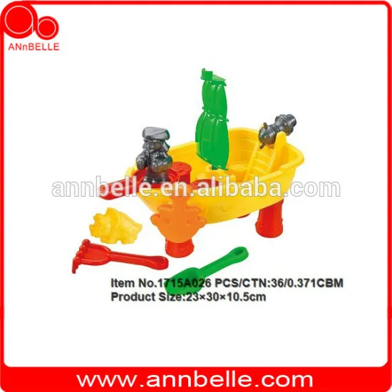 Hot!!! beach pirate ship beach toy new design coming