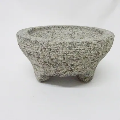 Stone Granite Mill With Three Legs