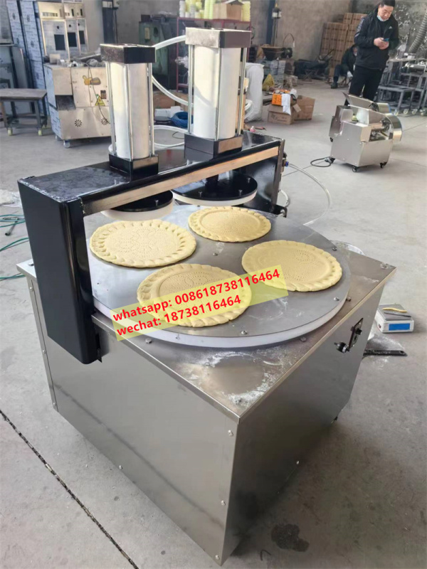 Rotary Type Pizza Crust Press Machine for Dough and Flat Bread Production