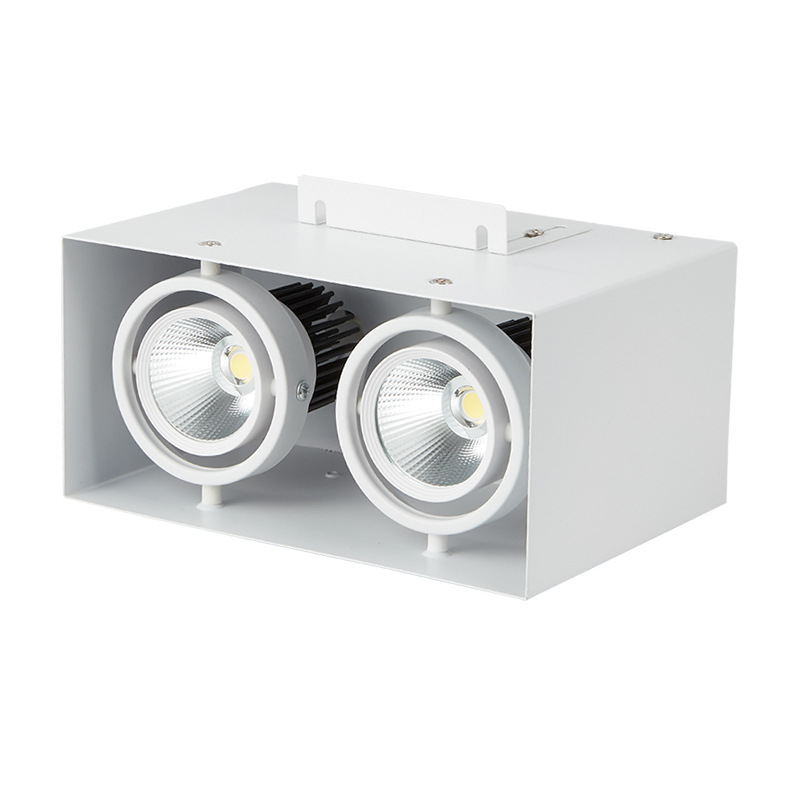 Rectangle Warm White 7W LED Downlight