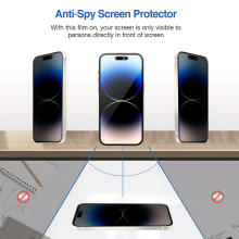 Privatsphäre Anti-Kratzer-Bildschirmschutz für iPhone15Promax
