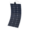 80W 12V Painel solar flexível 100W Semi flexível