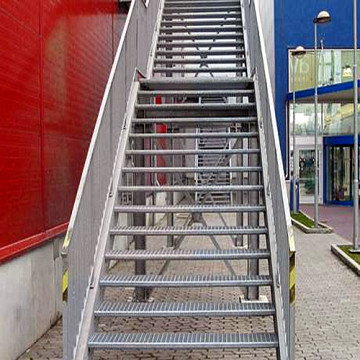 Height Adjustable Steel Grid Stairs