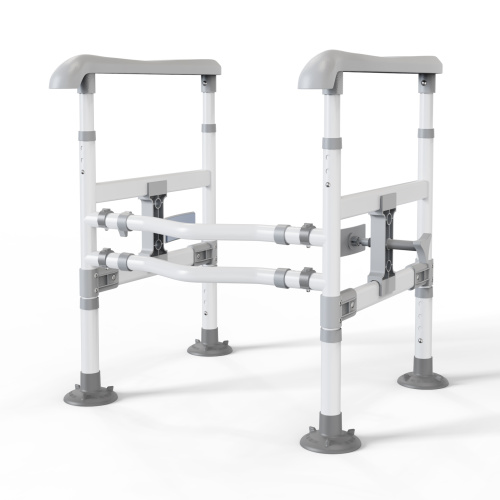 قضيب إمساك آمن بارتفاع قابل للتعديل للاستخدام في الحمام