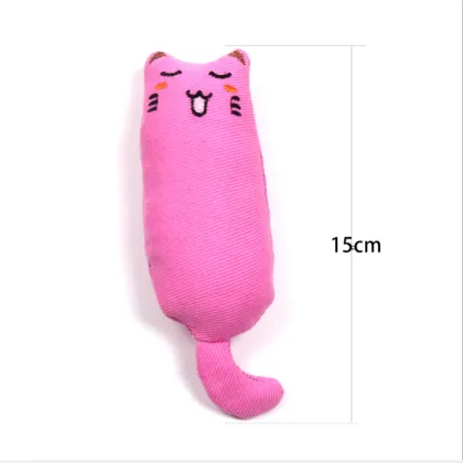 OEM wholesale pet toys chew products cotton fabric pet cat toys cat mint toys