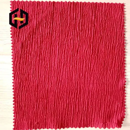 Spandex Wrinkle crepe Crinkle Fabric for Women Garment
