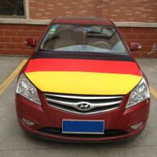 EUFA Werbegeschenk Spandex Stoff Auto Motorhaube Abdeckung mit Deutschland Flagge