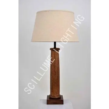 TT1173-1ABG-OWG PETITE candlestick vintage table lamp
