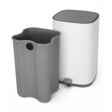 Stainless Steel Powder Coating Metal Trash Can