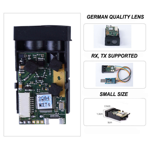 Sensor de mesura de distància petita de 40m