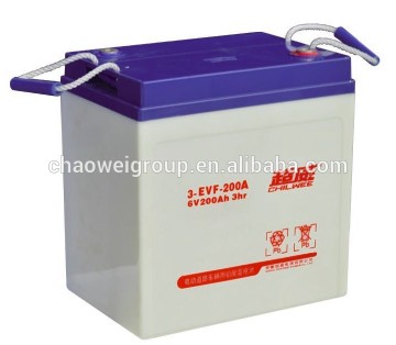 Chilwee MF Silicone gel battery 6V200AH/10HR Deep Cycle for UPS Application