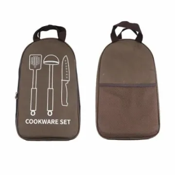 Discount Price Kitchen Utensil Large Camping Cooking Utensils Outdoor Storage Cookware Bag