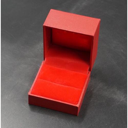 Wholesale red leather jewelry ring box
