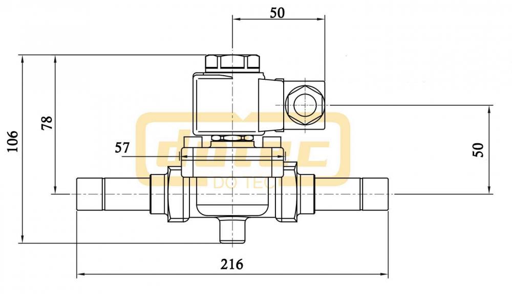 General Aire 7052 Solenoid Valve Assembly - 24V Replacement For 1099, 1099L, 1099LH, 1099R Humidifiers - View #9