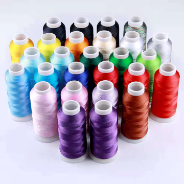 Industrial 120d/2 Polyester Embroidery Thread 40WT, 5000 Meter Spool for High Volume Embroidery Machines