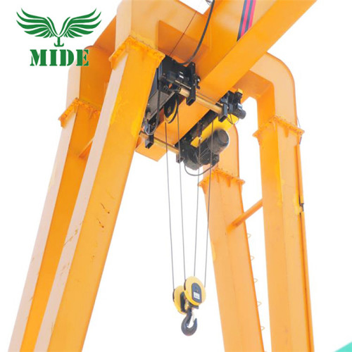 Uri ng Kahon 20 tonelada ng electric hoist gantry crane