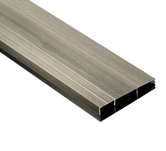 Hot Selling Aluminum Alloy Extrusion Custom Waterproof Skirting Board for Outdoors