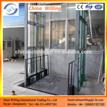 Elevator Guide Rail Chain Hydraulic Lifter Platform