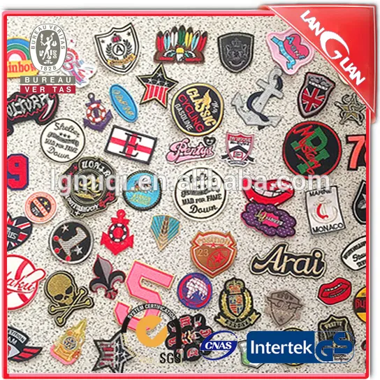 Embroidery DIY letter embroidery patch logo