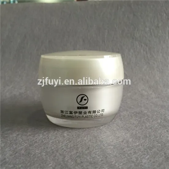 Acrylic packaging jar/clear skin care containers