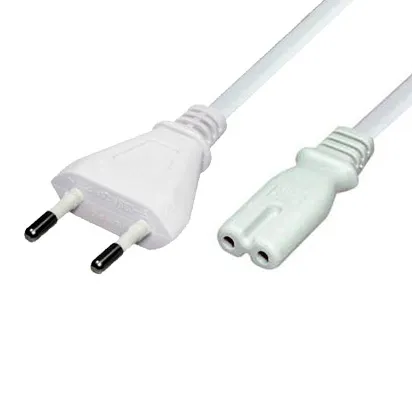 Custom Length EU female power cord with IEC C7 end