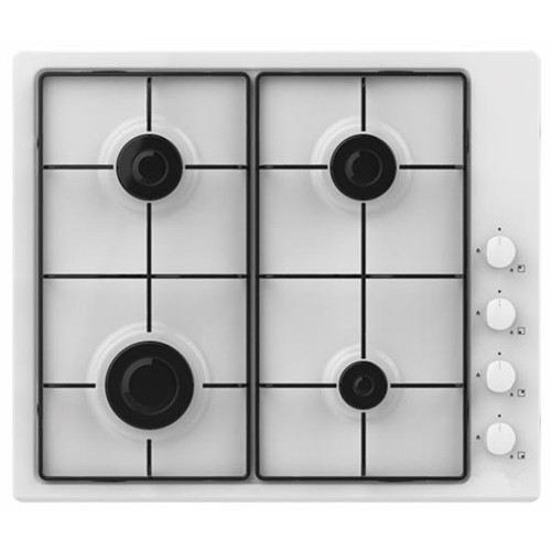 Inox Gas Plate White Gas Hobs 60cm