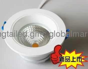 new style white 3W COB antifogging anti-glare LED downlight