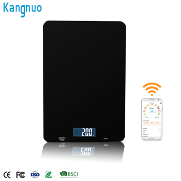 Ψηφιακή έξυπνη κλίμακα 5kg Bluetooth WiFi Κλίμακα κουζίνας με εφαρμογή