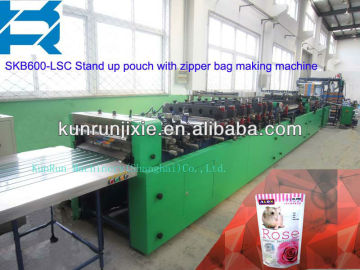 plastic zip pouch, stand up pouch, 3-sides-seal Automatic Bag Making Machine                        
                                                Quality Choice