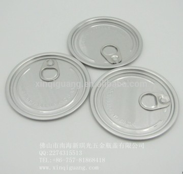 Tin can easy open end/easy open tin lid/metal cover