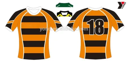Specialized 100% polyester custom rugby Football jersey wear