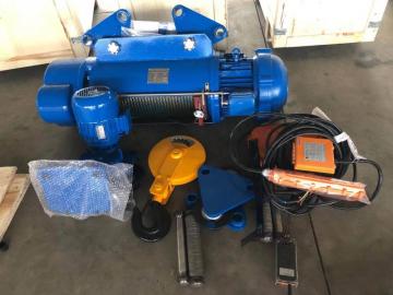 industrial cd/md wire rope electric hoist