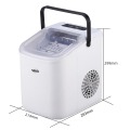Tragbare Mini-Eiswürfelmaschine