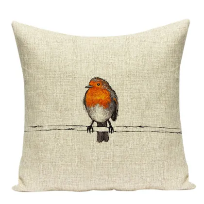 Farmhouse decor Birds insects cushion cover cushions home decor Custom pillow cover bees cute outdoor cushions Throw pillows